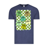 Vintage Denim shamrock religious Vintage Tee - MaliasSmallBusiness