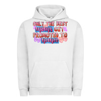 Pigment Lunar Rock Only the best moms get promoted to nana Urban Hoodie - FaDigitalArtStudio