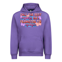 Tulip Only the best moms get promoted to nana Urban Hoodie - FaDigitalArtStudio