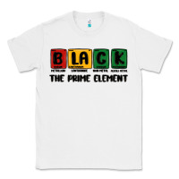 White prime element Classic Tee - MaliasSmallBusiness