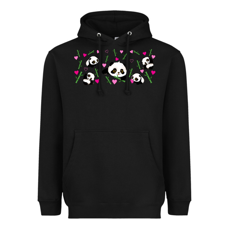 Cute Panda Heavyweight Hoodie by TumblerDesignByShophia | Teevron