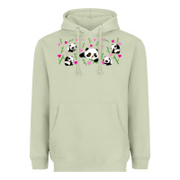 Matcha cute panda Heavyweight Hoodie - TumblerDesignByShophia