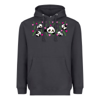 Smoke cute panda Heavyweight Hoodie - TumblerDesignByShophia