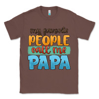 Chestnut my favorite people call me papa Classic Tee - JahusDesignShop