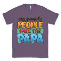 Lavender my favorite people call me papa Classic Tee - JahusDesignShop