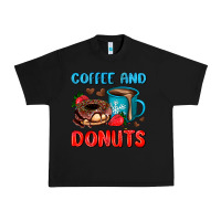Black coffee and donuts Urban Heavy Tee - AdoDesignShop