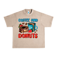 French Oak coffee and donuts Urban Heavy Tee - AdoDesignShop
