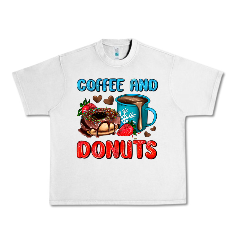 Coffee And Donuts Urban Heavy Tee by AdoDesignShop | Teevron