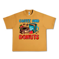 Peanut Butter coffee and donuts Urban Heavy Tee - AdoDesignShop