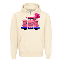 Sandshell Loads Of Love Valentine's Day Truck Zipper Hoodie - Bettercallsaul