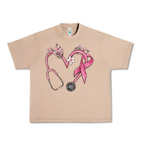 Burro stethoscope nurse medical breast cancer awareness Urban Heavy Tee - MaliasSmallBusiness