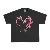 Pigment Black stethoscope nurse medical breast cancer awareness Urban Heavy Tee - MaliasSmallBusiness