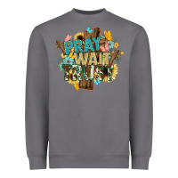 Storm pray wait trust crosses christian Heavyweight Sweatshirt - NancyCooperArtShop