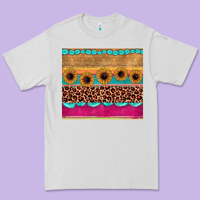 Leopard Sunflower Gemstone Premium Tee Designed By Jahusdesignshop