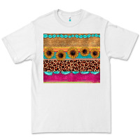 White leopard sunflower gemstone Premium Tee - JahusDesignShop