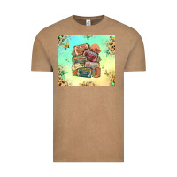 Vintage Coffee country cassette tapes Vintage Tee - MaliasSmallBusiness