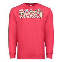 Cardinal retro smiley faces Premium Sweatshirt - TumblerDesignByShophia