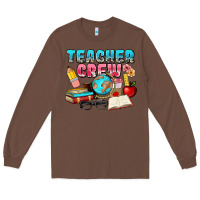 Chestnut teacher crew Long Sleeve Tee - NancyCooperArtShop
