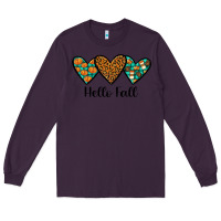 Plum hello fall Long Sleeve Tee - JahusDesignShop