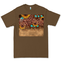 Cacao leopard glitter sunflower gemstone Premium Tee - JahusDesignShop