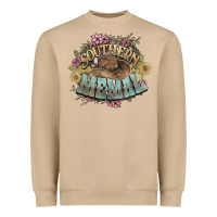 Mushroom southern memal western flowers Heavyweight Sweatshirt - NancyCooperArtShop
