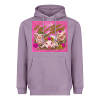 Lavender pigs Heavyweight Hoodie - TumblerDesignByShophia
