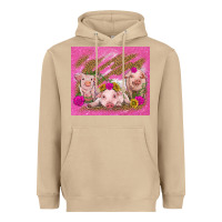 Mushroom pigs Heavyweight Hoodie - TumblerDesignByShophia