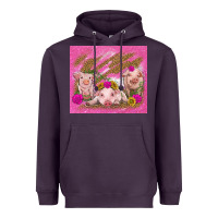 Plum pigs Heavyweight Hoodie - TumblerDesignByShophia