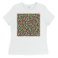 White christmas leopard Ladies Tee - FaDigitalArtStudio
