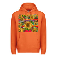 Carrot mexican sunflowers Premium Hoodie - TumblerDesignByShophia