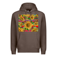 Coffee mexican sunflowers Premium Hoodie - TumblerDesignByShophia