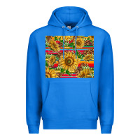 True Royal mexican sunflowers Premium Hoodie - TumblerDesignByShophia