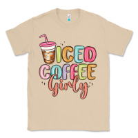 Mushroom iced coffee girly Classic Tee - MaliasSmallBusiness