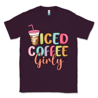 Plum iced coffee girly Classic Tee - MaliasSmallBusiness