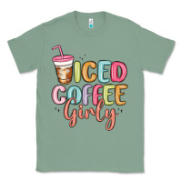 Sage iced coffee girly Classic Tee - MaliasSmallBusiness