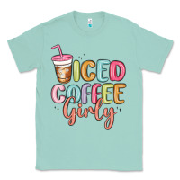 Seafoam iced coffee girly Classic Tee - MaliasSmallBusiness