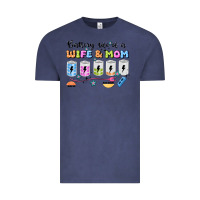 Vintage Denim battery life of a wife & mom Vintage Tee - JahusDesignShop