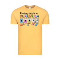 Vintage Mustard battery life of a wife & mom Vintage Tee - JahusDesignShop