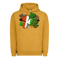 Pigment Peanut Butter Irish flag shamrock St. Patricks Day Urban Hoodie - FaDigitalArtStudio