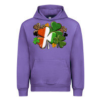Tulip Irish flag shamrock St. Patricks Day Urban Hoodie - FaDigitalArtStudio