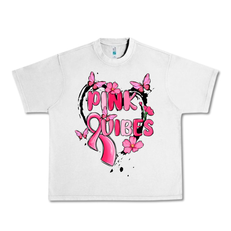 Pink Vibes Urban Heavy Tee by MaliasSmallBusiness | Teevron