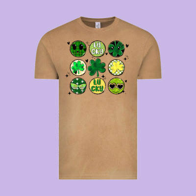 St Patrick's Day Vintage Tee Designed By Maliassmallbusiness