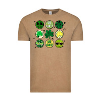 Vintage Coffee st patrick's day Vintage Tee - MaliasSmallBusiness