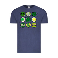 Vintage Denim st patrick's day Vintage Tee - MaliasSmallBusiness