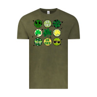 Vintage Olive st patrick's day Vintage Tee - MaliasSmallBusiness
