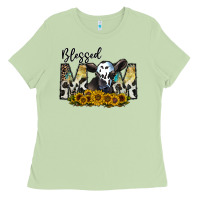 Matcha blessed Ladies Tee - CowhideDigitalArt
