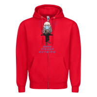 Red Bernie it's Cold Outside Zipper Hoodie - Bettercallsaul