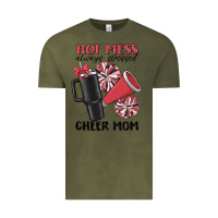 Vintage Olive hot mess always stressed cheer mom Vintage Tee - MaliasSmallBusiness