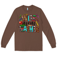 Chestnut wife mom teacher Long Sleeve Tee - NancyCooperArtShop