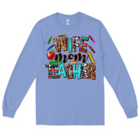 Wife Mom Teacher Long Sleeve Tee | Teevron